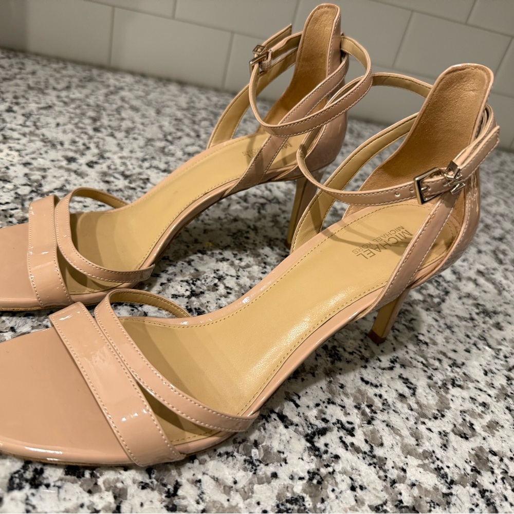Nude Strappy Heels